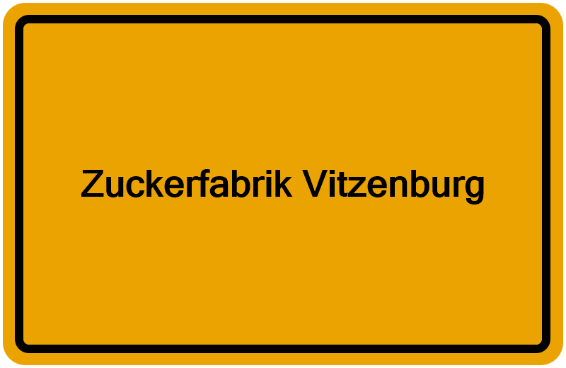 Handelsregisterauszug Zuckerfabrik Vitzenburg